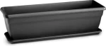 Plastona Ζαρντινιέρα Festone 560 Ανθρακί 60x16cm