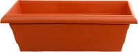 Ζαρντινιέρα Anthea τερακότα 412 (80cm μήκος χ 25cm πλάτος χ 21cm ύψος)