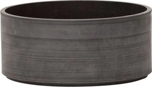 ArtPlast Γλάστρα Tamburine Ανθρακί 18x7.5cm