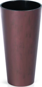 Prosperplast Γλάστρα Tubus Corten Slim 35/64lt Μπορντό DTUS400C-7601U