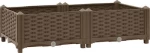 vidaXL 316512 Ζαρντινιέρα σε χρώμα Καφέ 80x23cm