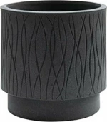 Γλάστρα Κυλινδρική Naturalia 40 Ardesia Plastecnic - 007.PNCL4037
