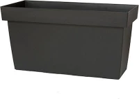 Ζαρντινιέρα My Mood Maxi 80 Μαύρο Plastecnic - 007.7958045