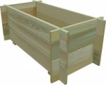 vidaXL Ζαρντινιέρα Ξύλινη 80x40x32cm 43348