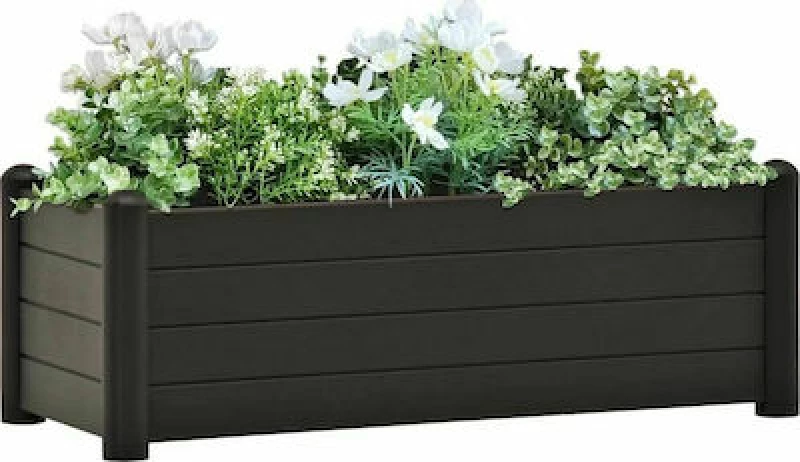 vidaXL Υπερυψωμένη Ανθρακί 313977