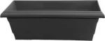 Ζαρντινιέρα Anthea ανθρακί 409 (40cm μήκος χ19cm πλάτος χ 14cm ύψος)