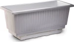 Plastona Ζαρντινιέρα Ionian 136 Λευκό 86x31cm