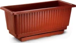 Plastona Ζαρντινιέρα Ionian 135 Κεραμιδί 66x30cm