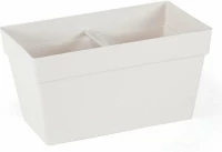 Ζαρντινιέρα Yali Με Αυτόματο Πότισμα Κρεμ 30x17x15.8cm 6.5L Serinova - 8680648607575
