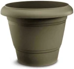 Plastona Γλάστρα Festone Campana 324 Καφέ 24x20cm