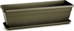 Plastona Ζαρντινιέρα Festone Καφέ 58x20cm