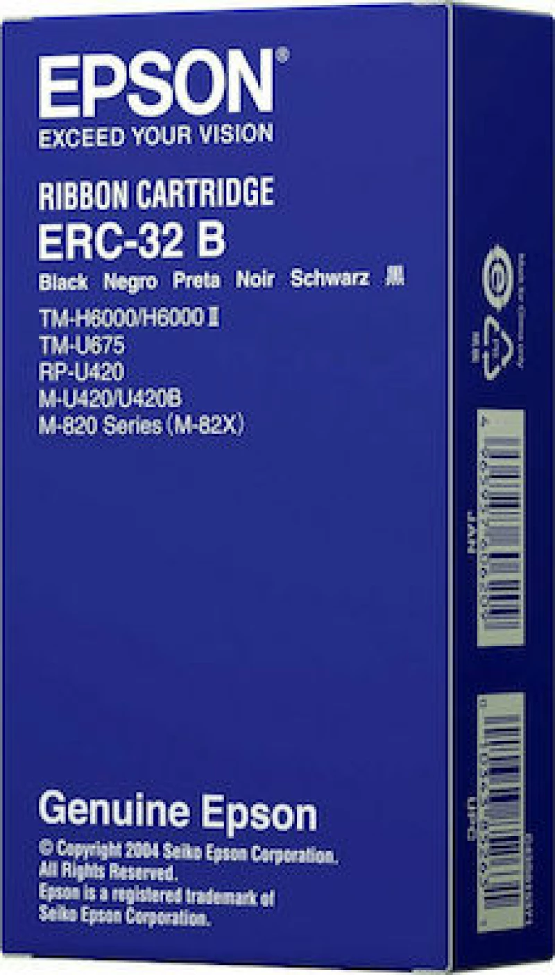 Epson ERC-32 B Μελανοταινία Μαύρο (1τμχ)