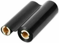 Μελανοταινία εκτυπωτή barcode Wax ribbon W 90mm x L 74m Πυρήνας: 1/2'' Διπλό Καρούλι Καρμπονοταινία Zebra ..