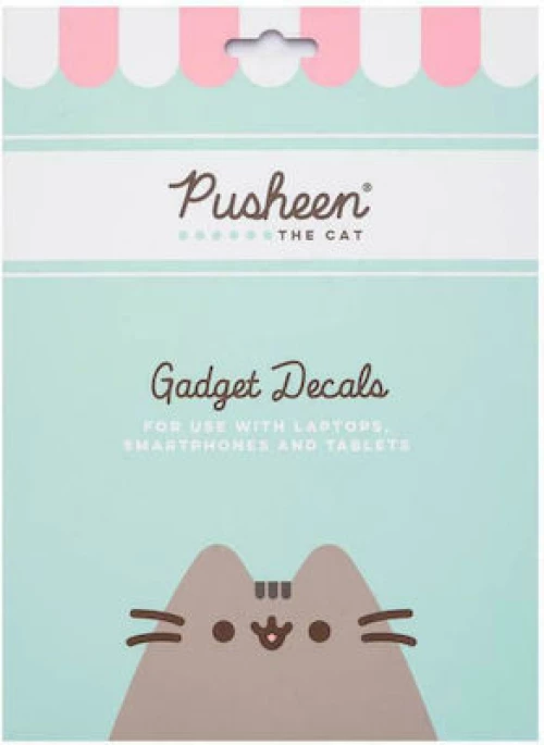 Pusheen - A set of 16 stickers for a laptop / smartphone from the Foodie collection