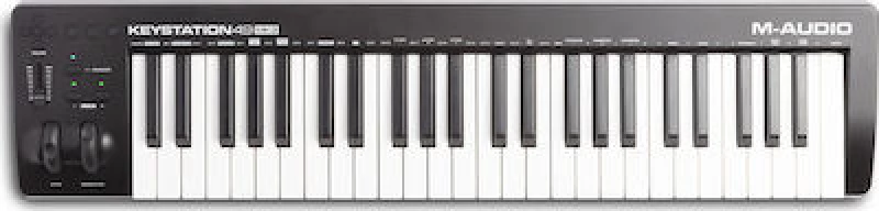 M-Audio Midi Keyboard Keystation MK3 με 49 Πλήκτρα σε Μαύρο Χρώμα