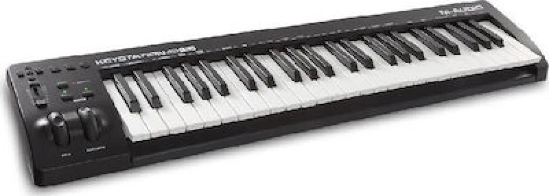 M-Audio Midi Keyboard Keystation MK3 με 49 Πλήκτρα σε Μαύρο Χρώμα