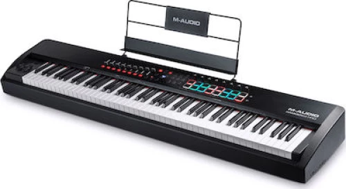 M-Audio Midi Keyboard Hammer 88 Pro με 88 Πλήκτρα σε Μαύρο Χρώμα