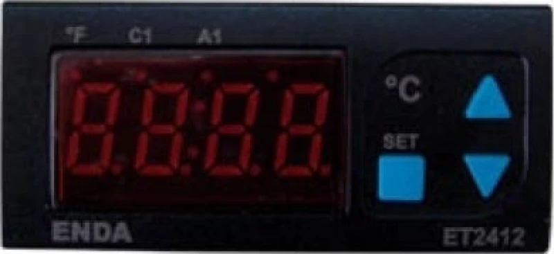 Enda Θερμοστάτης Ψηφιακός με 2 ρελέ 230V (-60°C έως +150°C) ET2412