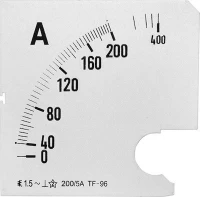 Adeleq Πλάκες Ενδείξεως Αμπερόμετρων 200/5A 11-42007