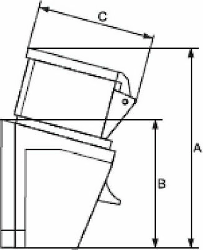 Elmark Σταθερή Πρίζα Θυληκό 3P E 16Α 400V IP44 Κόκκινο HT-114 37114