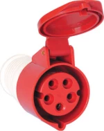 Elmark Βιομηχανικό Φις Θηλυκό 16A IP44 (3P+N+E) HT-215 37215