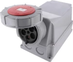 PCElectric Πρίζα Τοίχου Θηλυκή 5P 125A 400V IP66 145-6