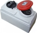 PCElectric Πρίζα Τοίχου Θηλυκή 5P 16A 400V IP44 6115-6
