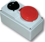 PCElectric Πρίζα Τοίχου Θηλυκή 5P 16A 400V IP44 6115-6
