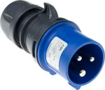OEM 3 pole CEE Power Connector 16A 230V in Blue SFO64