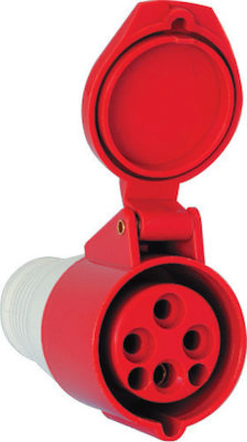 Elmark Βιομηχανικό Φις Θηλυκό 16A IP44 (3P+E) 37214