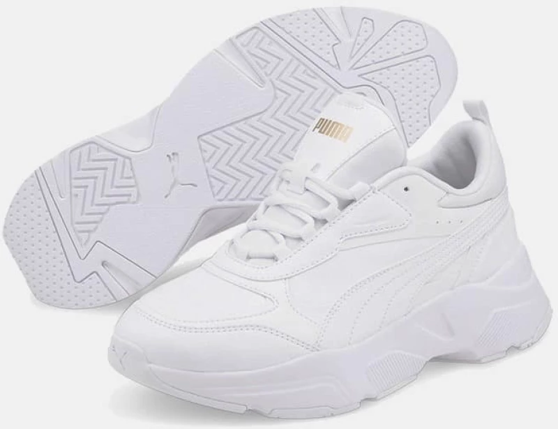 Puma Cassia SL Γυναικεία Παπούτσια Λευκό (385279-01)