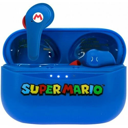 OTL Super Mario Icon TWS EarPods Blue   (SM0858)