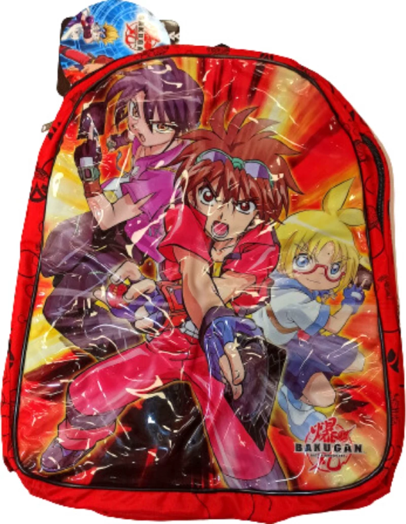 Τσάντα Πλάτης Νηπιαγωγείου Safta Bakugan Πολύχρωμη 30x25x15cm 611016013