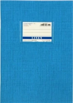 Τετράδιο Ριγέ Β5 40φυλλο Neohart Linen Μπλε 17x24cm 26741
