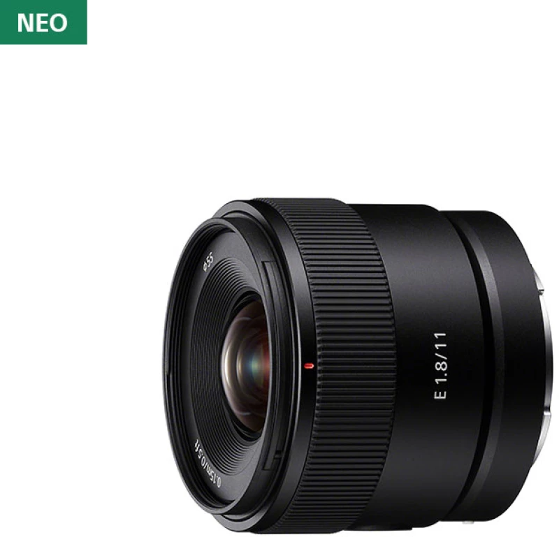 Sony Crop Φωτογραφικός Φακός SEL-11F18 E 11 mm F1.8 για Sony E Mount