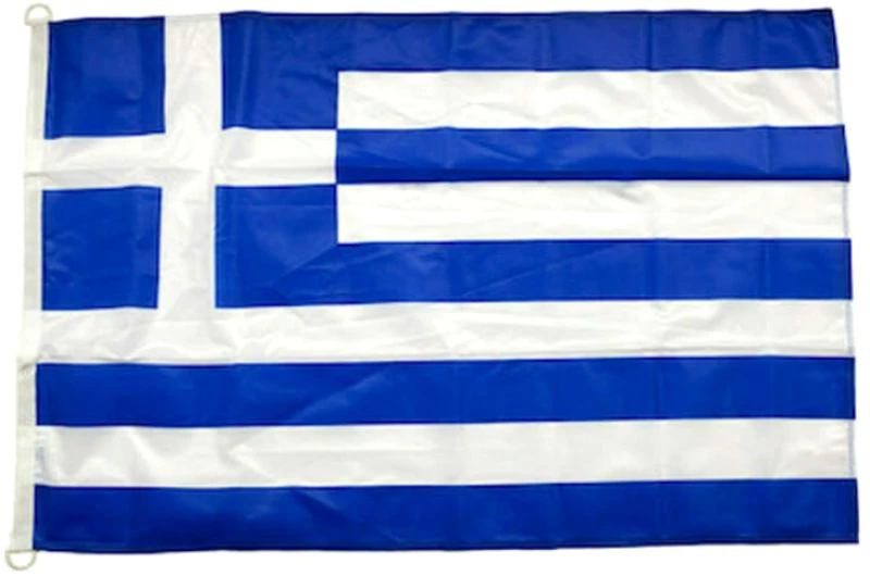 Σημαία Ελληνική Πολυεστερική Διάτρητη 20x34cm