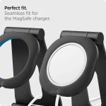 Spigen Sgp Magfit ”s” Βάση Φόρτισης Magsafe Για Apple Iphone - Maυρο- Amp02672
