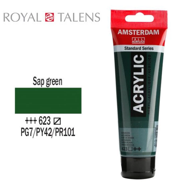 Ακρυλικό Χρώμα Royal Talens Amsterdam 120ml 623 Sap Green 17096232