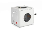 Allocacoc® Powercube |original Wifi| Πολύπριζο 4 Θέσεων - Γκρι - 9610/deorwf