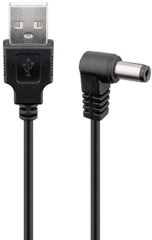 Powertech Καλώδιο Usb 2.0(m) Σε Dc 5.5x2.1mm (f) Cab-u120, Copper, 1.5m