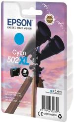 Epson Μελάνι Inkjet 502xl Cyan (c13t02w24010) (epst02w240)