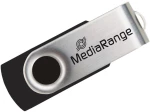 Mediarange Usb 2.0 Flash Drive 4gb Black/silver