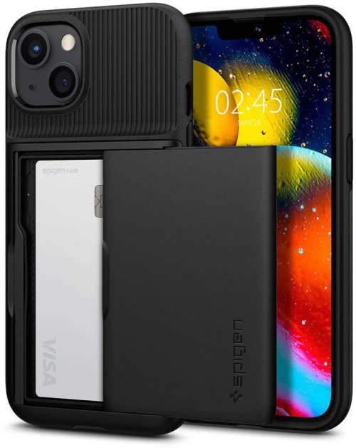 Θήκη Spigen Slim Armor Cs Black - Apple Iphone 13 (acs03536)