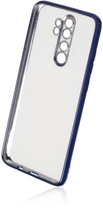 Naxius Case Plating Blue Xiaomi Redmi Note 8 Pro Naxius