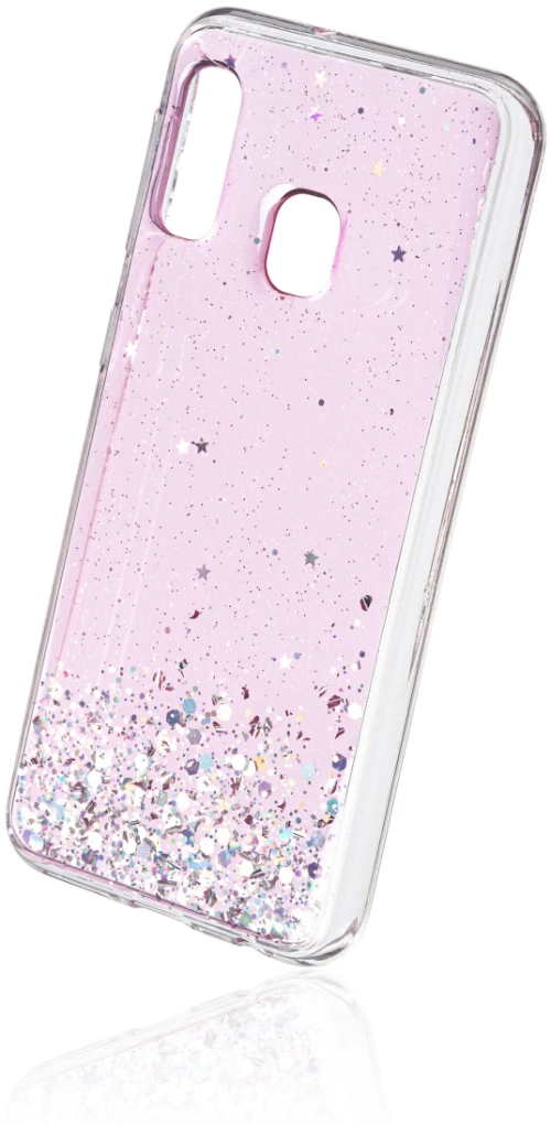 Naxius Case Glitter Pink Samsung A20e Naxius