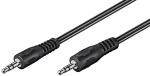 Goobay Καλώδιο Ήχου 3.5mm 50019, 3 Pin Stereo, 1.5m, Μαύρο