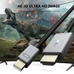 Cabletime Καλώδιο Mini Displayport Σε Hdmi Av588, Με Led 4k, 1.8m, Μαύρο