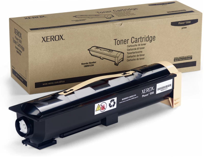Xerox Phaser 5550 Black Toner (106r01294) (xer106r01294)