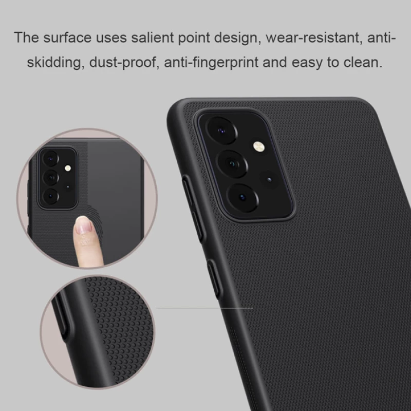 Nillkin Θήκη Super Frosted Shield Για Samsung Galaxy A72 4g/5g Μαύρη