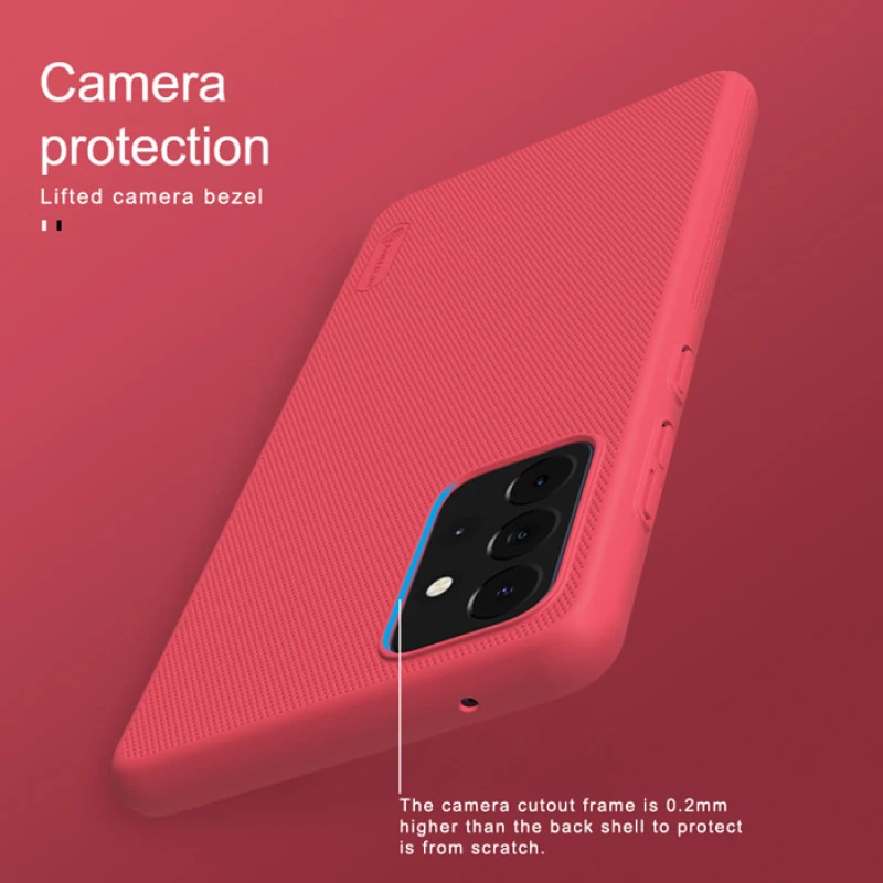 Nillkin Θήκη Super Frosted Shield Για Samsung Galaxy A72 4g/5g Μαύρη